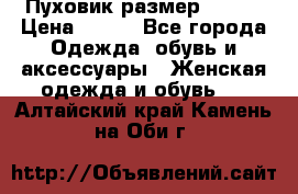 Пуховик размер 42-44 › Цена ­ 750 - Все города Одежда, обувь и аксессуары » Женская одежда и обувь   . Алтайский край,Камень-на-Оби г.